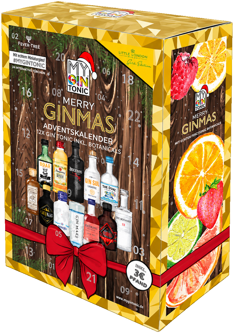 Merry Ginmas Adventskalender Gold-Edition